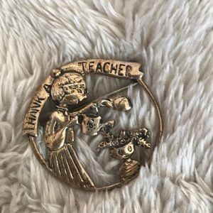 I am a Teacher Pin 925